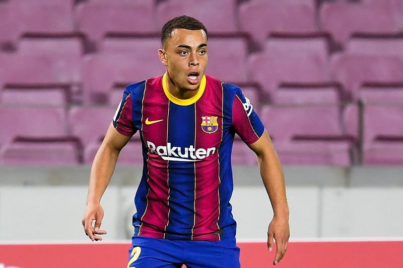 Sergino Dest has already impressed for Barcelona this season.